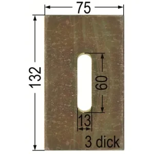 Abstreifer 3x75x138 zu Lely 1162522420 Highlight