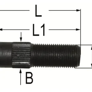 Radbolzen (903C18L) 9RC18L 1 Stk Begrenztes Angebot