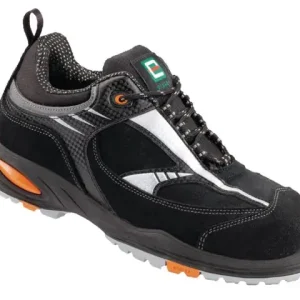 Rabatt Halbschuh 41 SANZA schwarz/silber