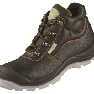 Super-Preis Schnürstiefel 47 MARSALA schwarz/orange