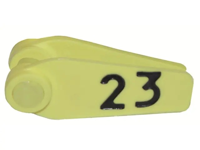 PrimaFlex-Ohrmarken Gr.0 gelb 101-125 (49x48mm) Markenprodukt