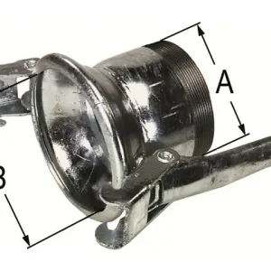 Becheranschluss 6Z auf 2 1/2Z AG ital.System Aktuell