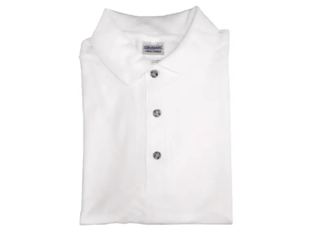 Polo-Shirt M weiß Sonderangebot