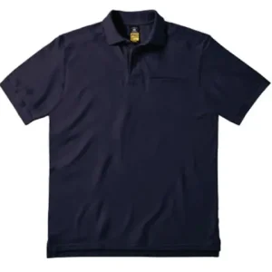 Garantierte Lieferung Polo-Shirt XL dunkelblau mit Brusttasche
