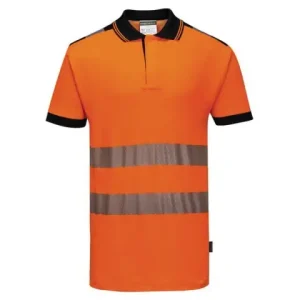Polo-Shirt M Warnschutz orange Preis Gesenkt