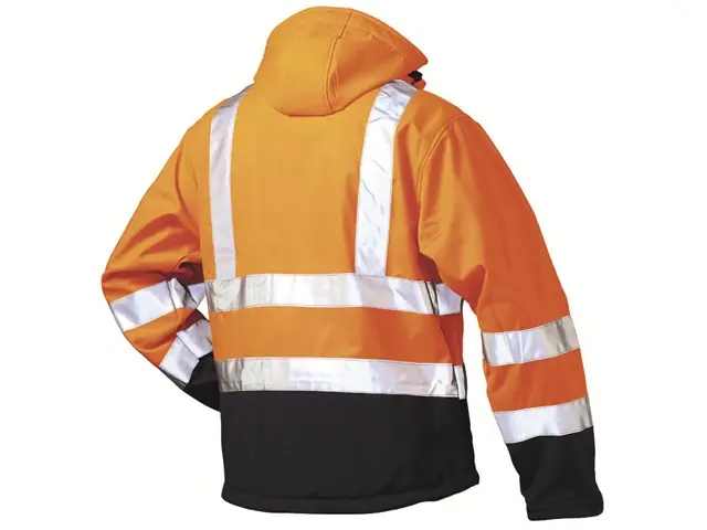 Softshelljacke M orange/marine Jetzt Bestellen