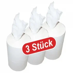 (3 Stk) Handtuchrolle 1-lagig Mini120 Zellulose Knallerangebot