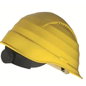 Preisreduziert Schutzhelm mit Drehverschluss gelb EN 397