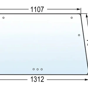 Neue Ware Frontscheibe zu Deutz 04354075