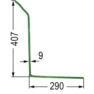 Striegelzinke re. zu Amazone 3420400 Exaktstriegel II Expressversand