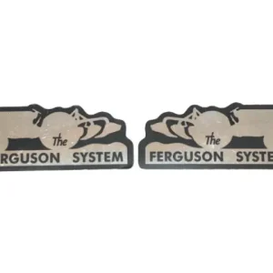 Aufkleber Ferguson-System Nur Heute