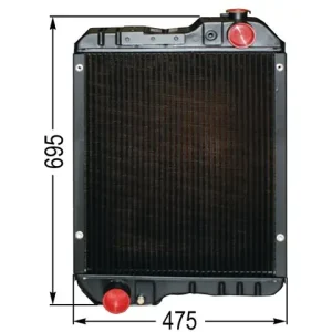 Billig Kühler zu Case 222890A5, 303494A1, 239979A3, 222890A4