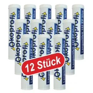 Direkt Vom Hersteller (12 Stk) Langzeitfett 152 EP blue Patrone 400 g