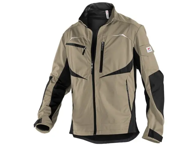 Ultrashell Jacke M sandbraun-schwarz Neuheit