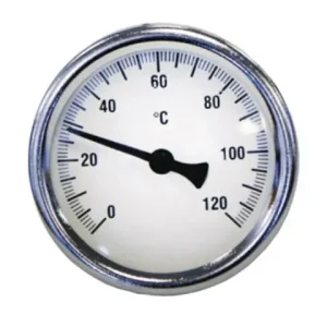 Zeigerthermometer 63 mm Einbau 1/2" x40 mm Top-Preis