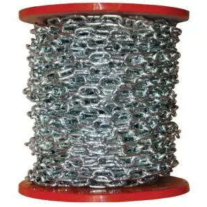 Neuheit Kette Kurzglieder 5685(A) - 4 x 19 mm Rolle 30 MT Verzinkt