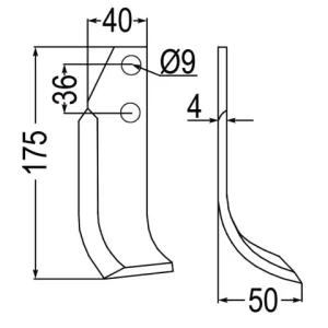 Fräsm. re. zu Teilbürger KB-001-005 Schnäppchen