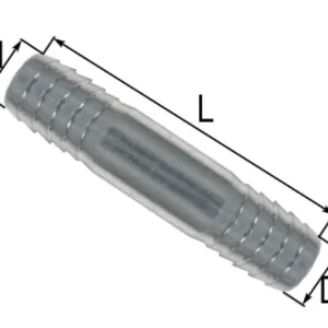 Schlauchverbinder Gerade DM=51 mm L=95 mm Knallerangebot