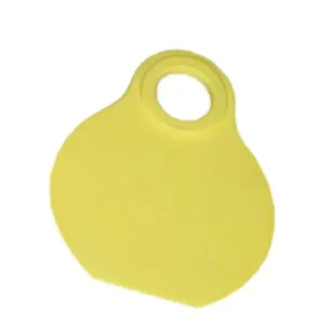 Sofort Bestellen Halsschild gelb 25 Stk 65 x 80 mm für Schafe