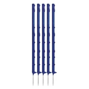 Top-Angebot (5 Stk) Kunststoffpfahl Titan PLUS blau 110 cm Gesamthöhe
