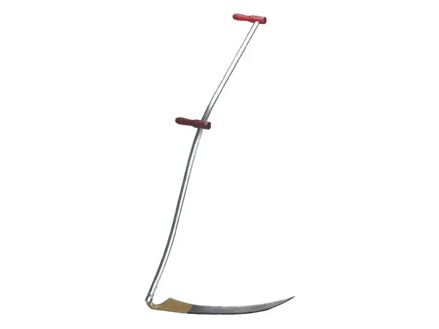 Abverkauf Klappsense Wettschliffsense, 65 cm, mit Sensenworb 150 cm