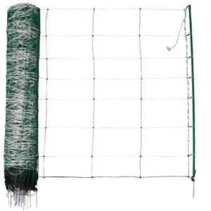 (50m) TitanNet weiß/grün Höhe: 90cm, Einzelspitze Schnäppchen