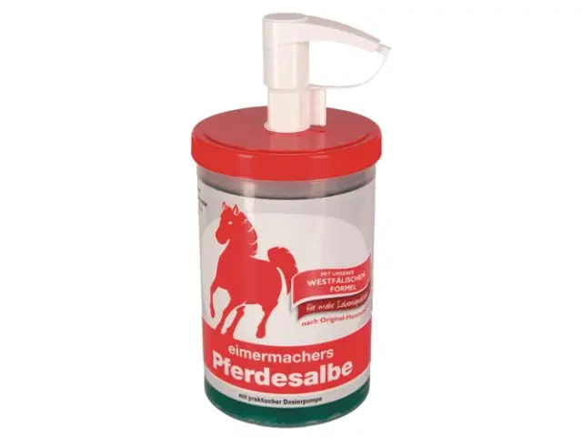 EimermachersPferdesalbe 1000ml Dose mit Spender Solange Der Vorrat Reicht