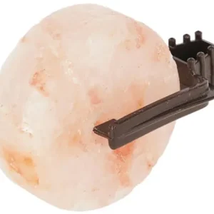 Leckstein aus Bergkristallsalz 80g, Ø5cm, inklusive Halter Sofort Bestellen