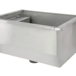 Edelstahl= 67791 Trogtränke 50cm, Ablauf 2, mit Schwimmerventil Top-Seller