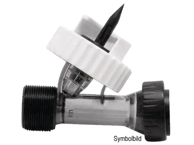 Zylinder rechts 2ml,LL, kompl. Universal für EcoMatic Twin Preisreduziert