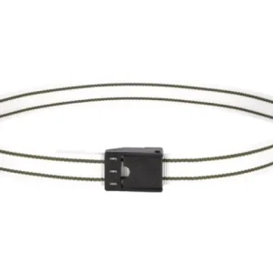Halsmarkierungsband m. Klemm- verschluß, weiß-schwarz 130cm Begrenztes Angebot