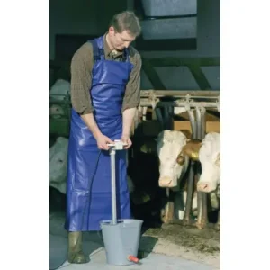 Jetzt Kaufen Melk- und Waschschürze blau 100 x 125