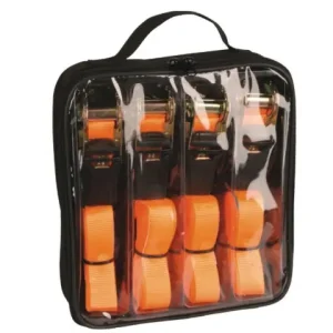 Nur Für Kurze Zeit Zurrgurtset, 250/500kg 25mm x 5m 4er-Pack, in Tasche