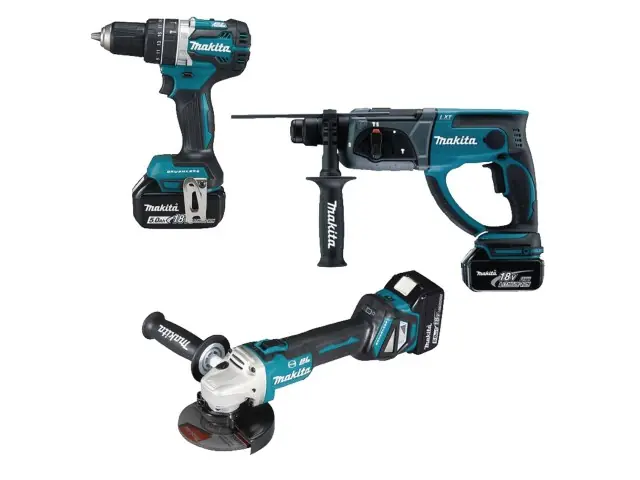 Preisknaller Akku-Spezialset MAKITA 3-tlg inkl. 3x Akku Li-ion, Ladegerät u. Koffer