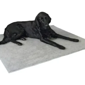 Letzte Chance Thermoteppich hellgrau 125 x 80 cm