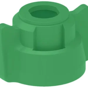 Top-Seller Bajonettkappe SW10 grün mit Dichtung