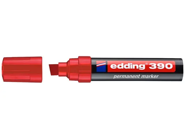 Edding 390 Permanentmarker rot Garantierte Lieferung
