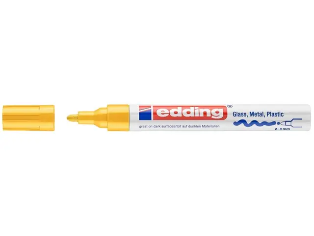 Meistverkauft Edding 750 Glanzlackmarker gelb