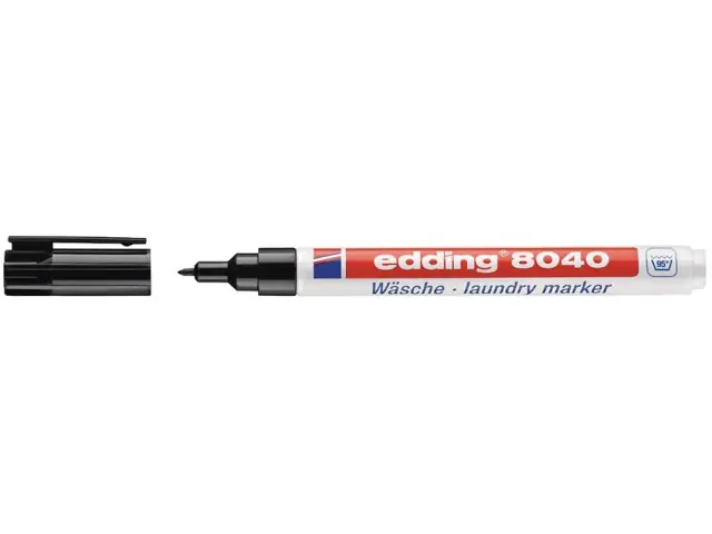 Neue Ware Edding 8040 Wäschemarker schwarz