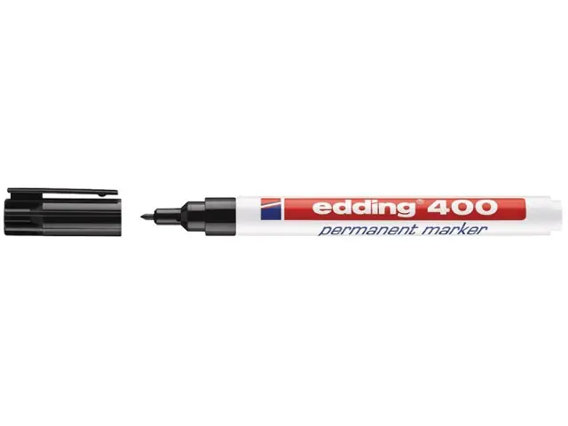 Edding 400 Permanentmarker schwarz Zertifiziert