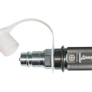 Echt KENNFIXX Griff Anthrazit + montiert mit Stecker BG3 1/2"