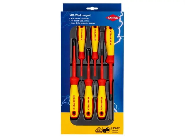 KNIPEX VDE Schraubendreher-Set PH/PZ 00 20 12 V03 Neue Kollektion