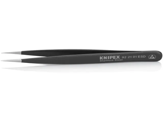 KNIPEX Universalpinzette ESD Edelstahl 92 21 01 ESD Saisonangebot
