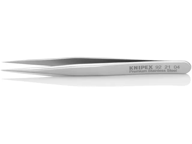 Preisreduziert KNIPEX Minipräzisionspinzette Edelstahl 92 21 04