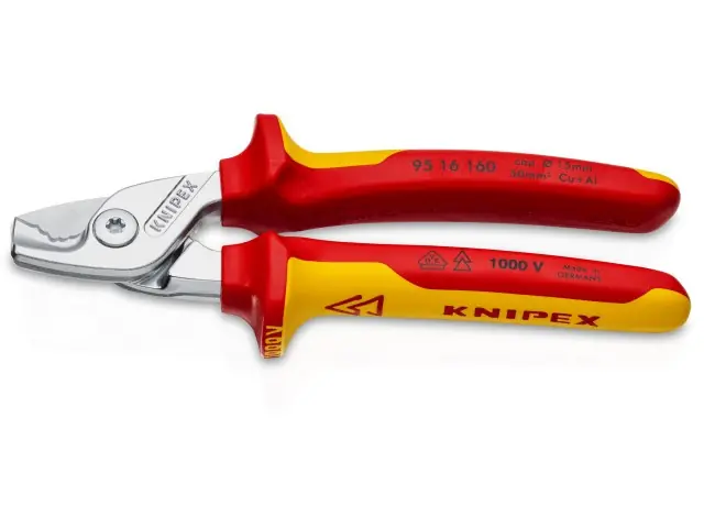 KNIPEX Kabelschere 95 16 160 Top-Angebot