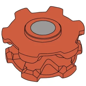 Ausverkauf Umlenkrolle 11x31 Bohrung 25mm AD 140mm