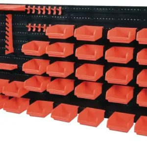 Kleinteile-Organizer für Wandmontage 48-tlg. 475 x 272 x 15mm Zertifiziert