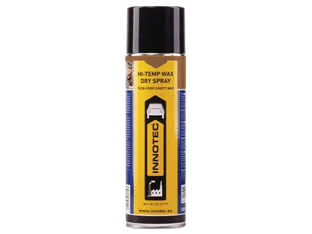 Innotec Next Level Konservierung für Automotive & Industrie Hi-Temp Wax Dry Spray Dunkelbraun (0980) 500 ml Meistverkauft