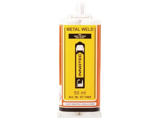 Versand Am Gleichen Tag Innotec 2K-Metallkleber Metal Weld Schwarz (0000) 50 ml
