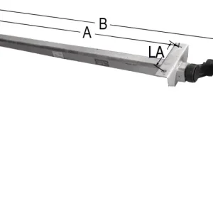 Schnäppchen Achse PKW Anh. KNOTT 1550 mm ungebr. 750 kg (112X5) 6A2036.004, 6A2036004
